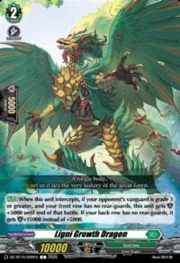 Ligni Growth Dragon - DZ-BT15: Strike of Illusionary Shadows - Cardfight Vanguard card