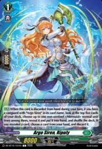 Argo Siren, Ripoly - DZ-BT15: Strike of Illusionary Shadows - Cardfight Vanguard card