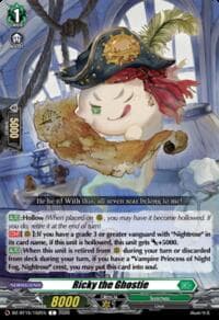 Ricky the Ghostie - DZ-BT15: Strike of Illusionary Shadows - Cardfight Vanguard card