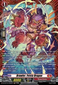 Brawler, Feisty Dragon (FR) - DZ-BT15: Strike of Illusionary Shadows - Cardfight Vanguard card