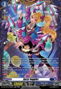 Jazzy Juggler (FR) - DZ-BT15: Strike of Illusionary Shadows - Cardfight Vanguard card