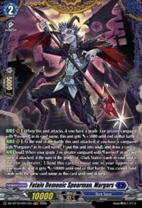 Fatale Demonic Spearman, Margars (FR) - DZ-BT15: Strike of Illusionary Shadows - Cardfight Vanguard card
