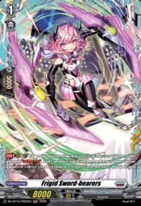 Frigid Sword-bearers (FR) - DZ-BT15: Strike of Illusionary Shadows - Cardfight Vanguard card