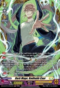 Dark Mage, Badhabh Caar (FR) - DZ-BT15: Strike of Illusionary Shadows - Cardfight Vanguard card