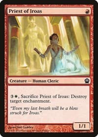 Priest of Iroas - Theros - Magic: The Gathering card