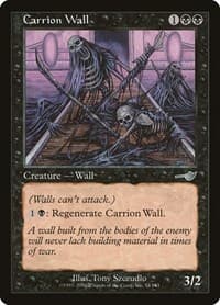 Carrion Wall - Nemesis - Magic: The Gathering card