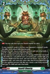 Insetti Omerta (FR) - DZ-BT15: Strike of Illusionary Shadows - Cardfight Vanguard card