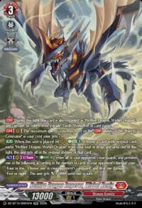 Hellfire Dragon Emperor, Wirbel Kenig (SR) - DZ-BT15: Strike of Illusionary Shadows - Cardfight Vanguard card