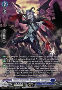 Fatale Demonic Spearman, Margars (SR) - DZ-BT15: Strike of Illusionary Shadows - Cardfight Vanguard card