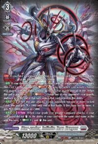 Star-vader, Infinite Zero Dragon (SR) - DZ-BT15: Strike of Illusionary Shadows - Cardfight Vanguard card
