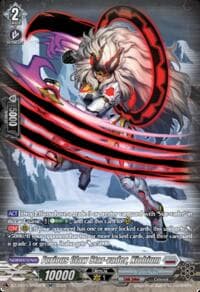 Furious Claw Star-vader, Niobium (SR) - DZ-BT15: Strike of Illusionary Shadows - Cardfight Vanguard card