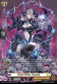 Skull Witch, Nemain (SR) - DZ-BT15: Strike of Illusionary Shadows - Cardfight Vanguard card