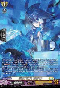 Black Sage, Charon (SR) - DZ-BT15: Strike of Illusionary Shadows - Cardfight Vanguard card