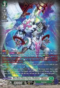 Blue Storm Karma Dragon, Maelstrom "Reverse" (SR) - DZ-BT15: Strike of Illusionary Shadows - Cardfight Vanguard card