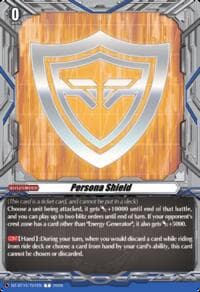 Persona Shield - DZ-BT15: Strike of Illusionary Shadows - Cardfight Vanguard card