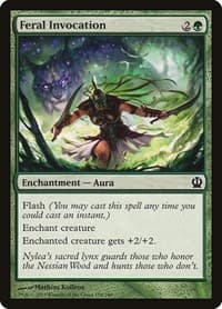 Feral Invocation - Theros - Magic: The Gathering card