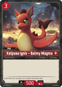 Kelpsea Ignis - Balmy Magma - TD01: Dawn of Palpagos Red•Blue - Palworld OFFICIAL CARD GAME card