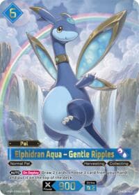 Elphidran Aqua - Gentle Ripples (TSP) - TD01: Dawn of Palpagos Red•Blue - Palworld OFFICIAL CARD GAME card