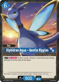 Elphidran Aqua - Gentle Ripples (TSR) - TD01: Dawn of Palpagos Red•Blue - Palworld OFFICIAL CARD GAME card