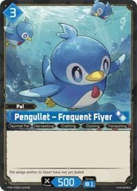 Pengullet - Frequent Flyer(TSR) - TD01: Dawn of Palpagos Red•Blue - Palworld OFFICIAL CARD GAME card