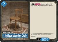 Antique Wooden Chair - TD01: Dawn of Palpagos Red•Blue - Palworld OFFICIAL CARD GAME card