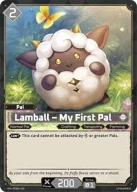 Lamball - My First Pal - TD01: Dawn of Palpagos Red•Blue - Palworld OFFICIAL CARD GAME card
