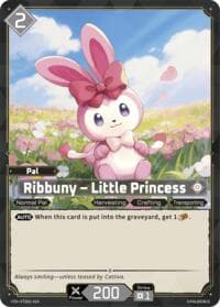 Ribbuny - Little Princess - TD01: Dawn of Palpagos Red•Blue - Palworld OFFICIAL CARD GAME card