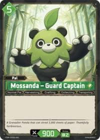 Mossanda - Guard Captain - TD02: Dawn of Palpagos Green•Purple - Palworld OFFICIAL CARD GAME card