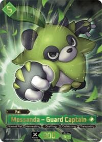 Mossanda - Guard Captain (TSP) - TD02: Dawn of Palpagos Green•Purple - Palworld OFFICIAL CARD GAME card