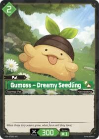 Gumoss - Dreamy Seedling - TD02: Dawn of Palpagos Green•Purple - Palworld OFFICIAL CARD GAME card