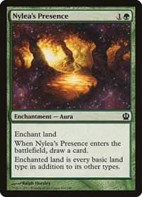 Nylea's Presence - Theros - Magic: The Gathering card