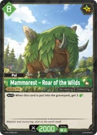 Mammorest - Roar of the Wilds - TD02: Dawn of Palpagos Green•Purple - Palworld OFFICIAL CARD GAME card