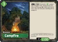 Campfire - TD02: Dawn of Palpagos Green•Purple - Palworld OFFICIAL CARD GAME card