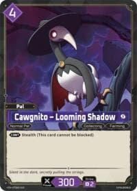 Cawgnito - Looming Shadow - TD02: Dawn of Palpagos Green•Purple - Palworld OFFICIAL CARD GAME card