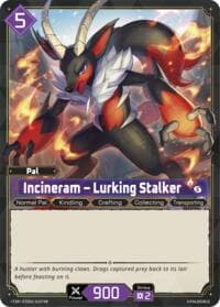 Incineram - Lurking Stalker (TSR) - TD02: Dawn of Palpagos Green•Purple - Palworld OFFICIAL CARD GAME card