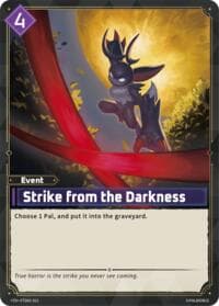 Strike from the Darkness - TD02: Dawn of Palpagos Green•Purple - Palworld OFFICIAL CARD GAME card