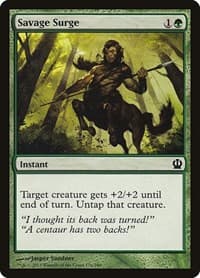 Savage Surge - Theros - Magic: The Gathering card