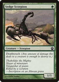 Sedge Scorpion - Theros - Magic: The Gathering card