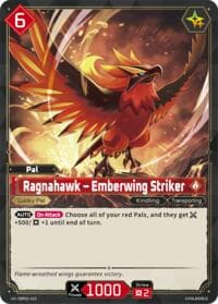Ragnahawk - Emberwing Striker - BP01: Dawn of Palpagos - Palworld OFFICIAL CARD GAME card