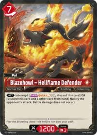 Blazehowl - Hellflame Defender - BP01: Dawn of Palpagos - Palworld OFFICIAL CARD GAME card