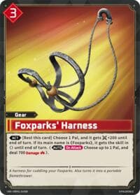 Foxparks' Harness (SR) - BP01: Dawn of Palpagos - Palworld OFFICIAL CARD GAME card