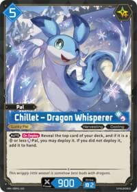 Chillet - Dragon Whisperer - BP01: Dawn of Palpagos - Palworld OFFICIAL CARD GAME card