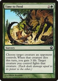 Time to Feed - Theros - Magic: The Gathering card