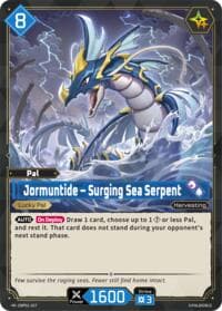 Jormuntide - Surging Sea Serpent - BP01: Dawn of Palpagos - Palworld OFFICIAL CARD GAME card