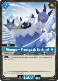 Wumpo - Frostpeak Sentinel - BP01: Dawn of Palpagos - Palworld OFFICIAL CARD GAME card
