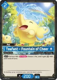 Teafant - Fountain of Cheer - BP01: Dawn of Palpagos - Palworld OFFICIAL CARD GAME card