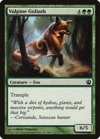 Vulpine Goliath - Theros - Magic: The Gathering card