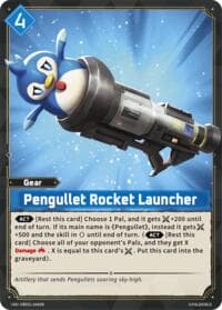 Pengullet Rocket Launcher (SR) - BP01: Dawn of Palpagos - Palworld OFFICIAL CARD GAME card