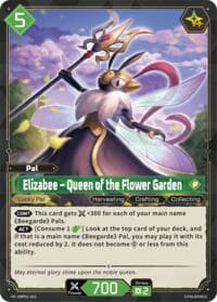 Elizabee - Queen of the Flower Garden - BP01: Dawn of Palpagos - Palworld OFFICIAL CARD GAME card
