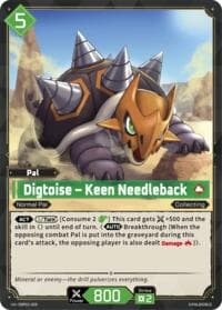 Digtoise - Keen Needleback - BP01: Dawn of Palpagos - Palworld OFFICIAL CARD GAME card